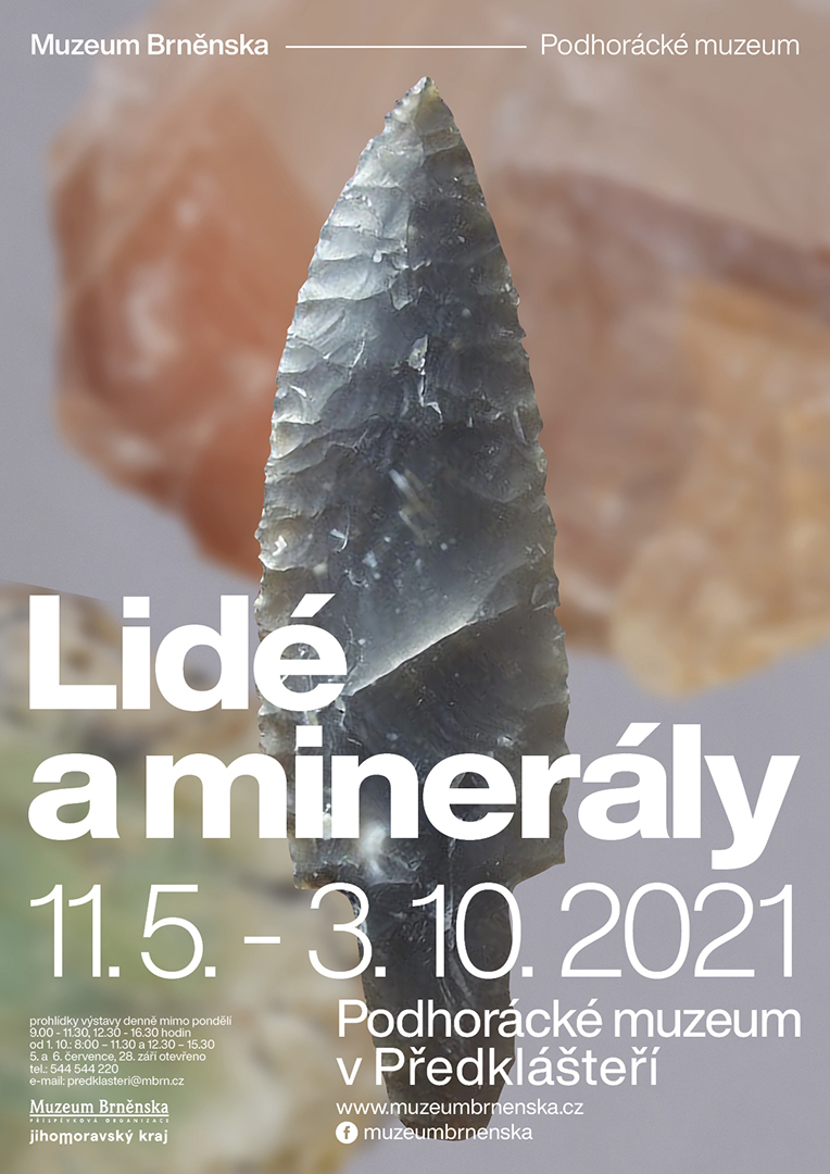 Lide a mineraly plakat